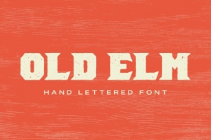Old Elm Font Font Download