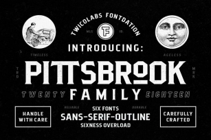 Pittsbrook Family Font Download
