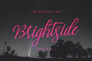 Brightside Typeface Font Download