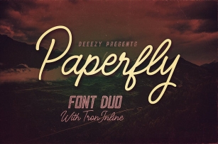 Paperfly Font Duo Font Download
