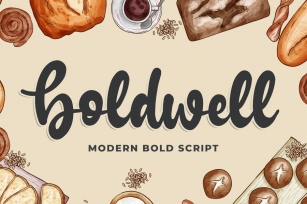 Boldwell - Bold Modern Script Font Download