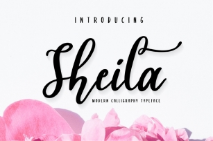 Sheila - Script Font Font Download