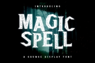 Magic Spell - Magical Grunge Display Font Font Download