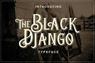 Black Django - Old Fashioned Font Font Download