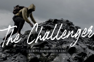 The Challenger Script Handbrush Font Font Download