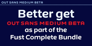 OutSans Medium Beta Font Download