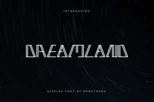 Dreamland - Display Font DR Font Download