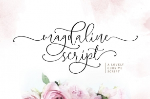Magdaline - Lovely Script Font Download