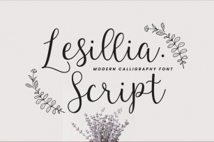 Lesillia Script Font Download