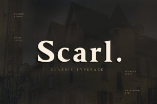 Scarllet Serif Font Download