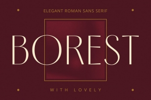 Borest Typeface Font Download