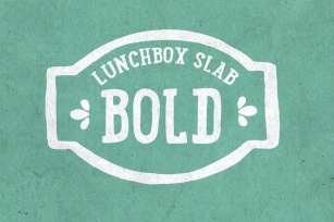 Lunchbox Slab Bold Font Download