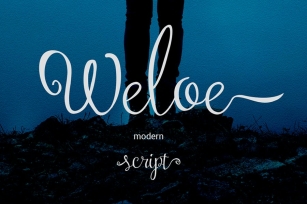Weloe Script Font Download