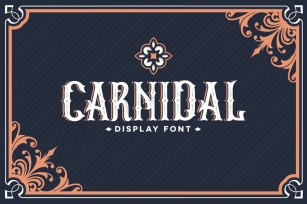 Carnidal typeface Font Download