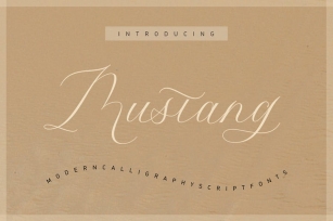 Mustang Script Font Download