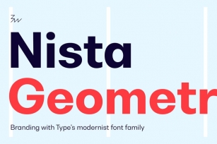 Bw Nista Geometric Font Download