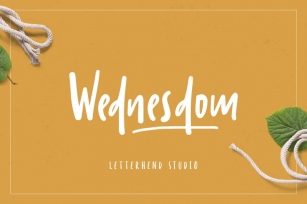 Wednesdom – Playful Font Font Download