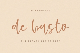 De Basto - A Beauty Script Font Font Download
