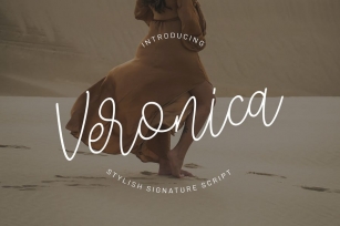 Veronica - Signature Script Font YR Font Download