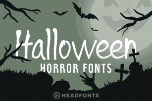 Halloween Horror Font Bundle Font Download