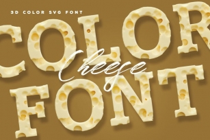 Cheese Color Font Font Download
