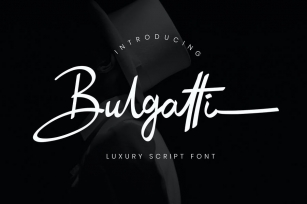 Bulgatti Luxury Script Font Download