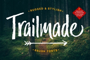 Trailmade Font Family Font Download