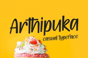 Arthipuka - Casual & Fun Typeface Font Download