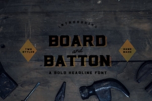 Board + Batton Font Download