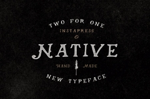 Native + Instapress Font Download