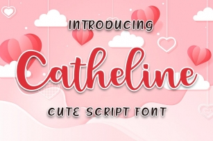 Catheline Cute Script Font Download