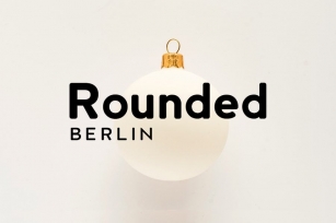 BERLIN Rounded - Sans Serif / Display Typeface Font Download