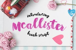Mcallister Brush Script Font Download