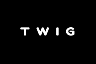 TWIG - Unique Display / Headline / Logo Typeface Font Download