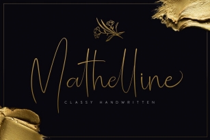 Mathelline - Classy Handwritten Font Download