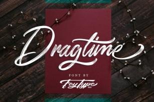 Dragtime - Handwritting Script Font Font Download
