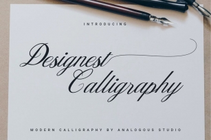 Designest Calligraphy Font Download