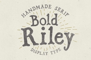 Bold Riley font Font Download