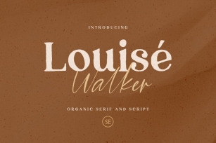 Louise Walker - Font Duo Font Download