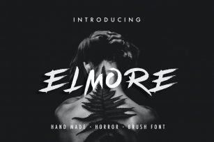 Elmore - Brush Font Font Download