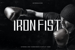 Ironfist - Strong Condensed Display Sans Font Download