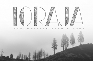 Toraja - Handwritten Ethnic Font Font Download