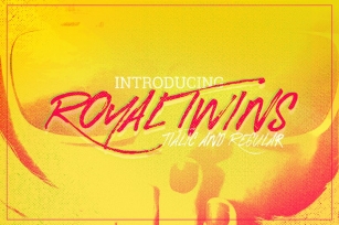 Royal Twins Font Font Download