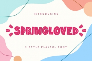 Springloved - Playful Font Font Download
