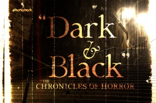 Dark & Black Font Download