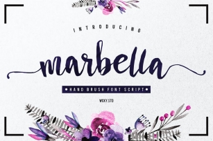 Marbella Typeface Font Download