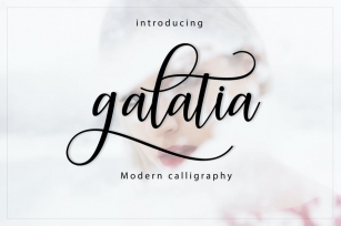 Galatia Script Font Download