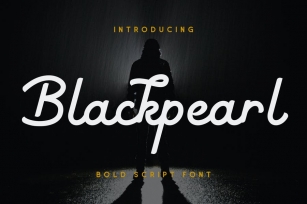 Blackpearl - Monoline Script Font Font Download