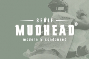 Mudhead Serif Typeface|Sport Font Font Download