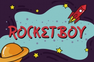 Rocketboy - Fun Children Typeface Font Download